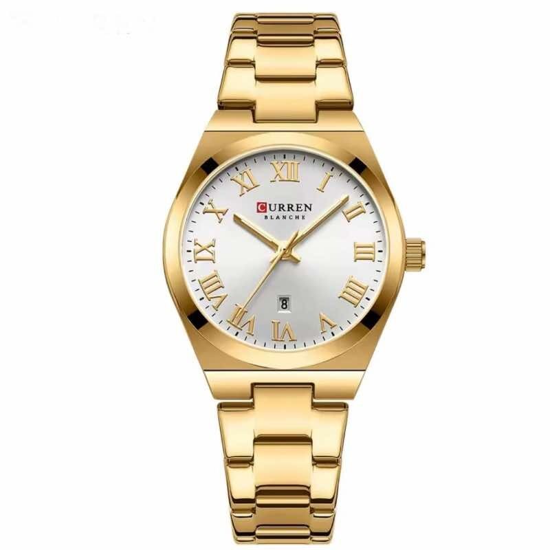 Relógio Feminino em Aço Inoxidável Bicolor - Image 3